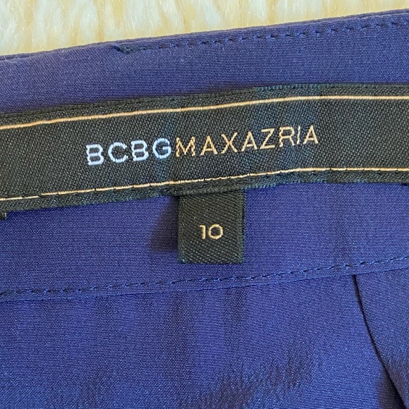 BCBGMAXAZRIA Silk Skirt - Size 10 - Picture 3 of 6